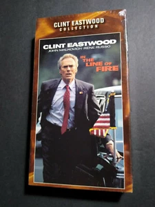 In The Line of Fire Clint Eastwood VHS - Imagen 1 de 2