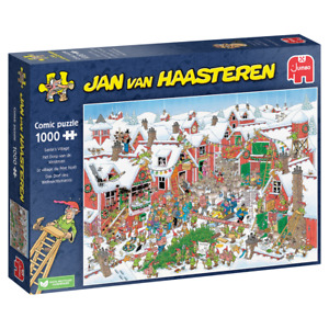 Jumbo 20075 Jan van Haasteren Das Dorf des Weihnachtsmanns 1000 Teile Puzzle