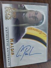 Lord Of The Rings Haldir Card With Authentic Autograph