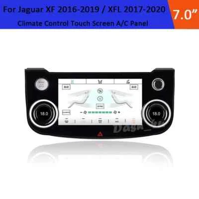 For Jaguar XF 16-19 XFL 17-20 Climate Control Replacement Touch Screen A/C Panel Foto 1 de 4
