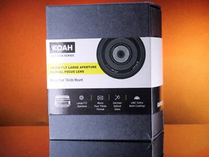 Koah f1.7 35mm MFT Lens Manual Focus Lens #0003MFT - Picture 1 of 7