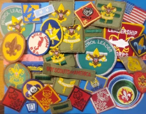 BSA Mixed Lot of 30 assorted position, rank & other National issued patches #7 - Picture 1 of 2