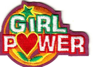 Parche de hierro para niñas Girl Power - Imagen 1 de 1