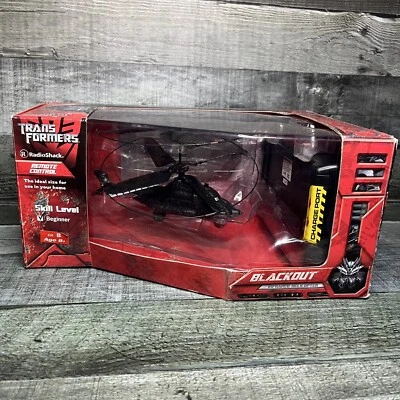 Transformers Blackout Infrared Helicopter RC  Radio Shack 2007 - Image 1 of 4