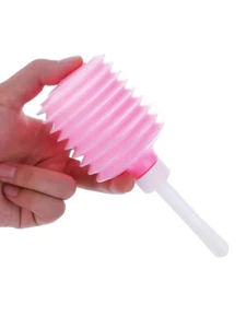 1pc 200ML 8Holes Disposable Vaginal Anal Douche Retractable Cleaning Anus Clean - Picture 1 of 8