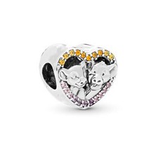 1pcs silver CZ European Charm Beads suit 925 Bracelet Necklace Pendant