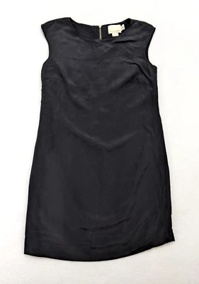 Vestido para mujer Cynthia Rowley talla 8 negro funda 100 % seda Foto 1 de 4