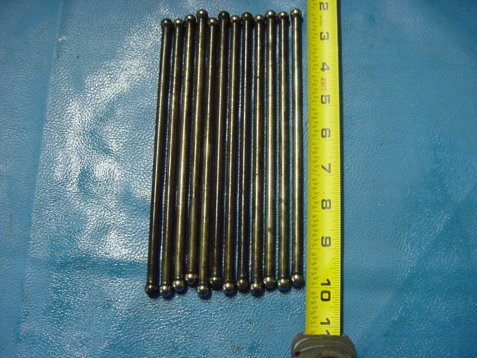 Ford Mustang Falcon Fairlane 1966-70 varilla de empuje de 6 cilindros (12) aproximadamente 8 1/4" sin ajuste Foto 1 de 4