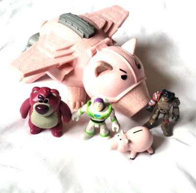 Fisher Price Imaginext Disney Pixar Toy Story 3 Evil Dr. Porkchop’s Spaceship - Image 1 of 4