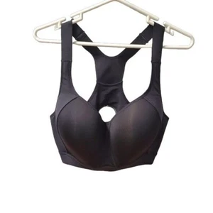 Adidas By Stella McCartney Sports Bra 44 CD Black Athletic stylish support - Picture 1 of 6