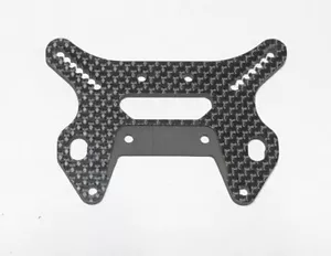 XTREME RACING MUGEN MGT7 FIBRA DE CARBONO TORRE DE CHOQUE DELANTERA (4MM) 12327 ONROAD NITRO - Imagen 1 de 1
