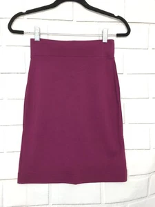 H&M Damen lila tailliert Stretch Bodycon Bleistiftrock Größe 4 - Bild 1 von 4