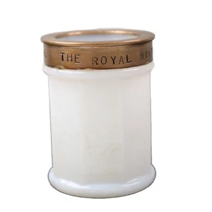 Milk Glass Royal Windsor Horse Show Vase h7cm Circa 1928 - Picture 1 of 8