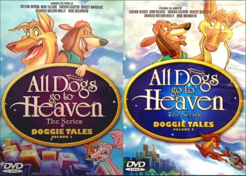 All Dogs Go To Heaven: The Series Doggie Tales Volume 1 & 2 *NEW SEALED* DVD Lot - Image 1 of 1