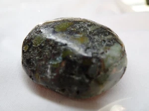 One Large Turquoise Nugget Pendant or Bead 1  7/16"  Long P32 DNG - Picture 1 of 3
