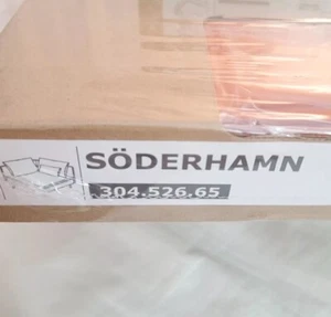 IKEA SÖDERHAMN One Corner Section Cover Samsta Orange  304.526.65 SODERHAMN NEW - Picture 1 of 1