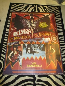 Poster francese Elvira firmato Cassandra Peterson - Foto 1 di 6
