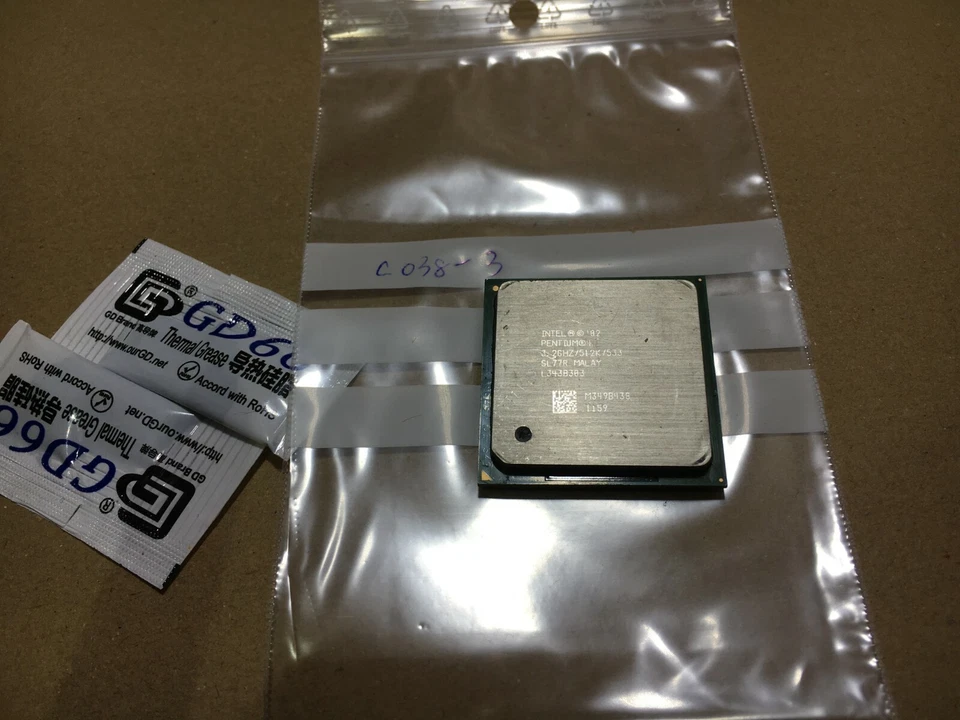 Intel Pentium 4 3.2 ghz 512 533 Mhz sl77r Procesador Socket 478 Cpu C038-3 （027） - Imagen 1 de 1