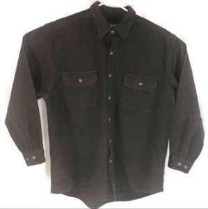Men's XL Field and Stream Cotton Button Front Shirt Fleece Coat Fishing Hunting - Picture 1 of 5