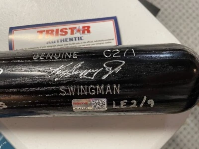 Griffey Jr 2023 Baseball 2/9 Tri-Star Bat 13X AS, 7X SS, Autographed - Image 1 of 4