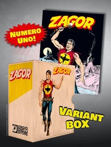 Raccoglitore Zagor con Ristampa Variant N.1 Logo Rosso La Foresta Degli agguati - Imagen 1 de 1