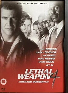 DVD: Lethal Weapon 04 - 1998, Part of the buddy cop action Series (Mel Gibson) - Picture 1 of 3