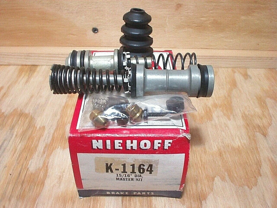 1972 1973 1974 1975 Dodge Dart Plymouth Valiant master cylinder rebuild NOS! - Image 1 of 1