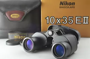 Nikon Binoculars 10X35E2N E II series 10×35E2 porro prism 10 times Made In Japan - Picture 1 of 5