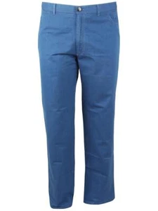 Brioni men's long jeans denim pants trousers Marmolada size 49" blue 100% cotton - Picture 1 of 5