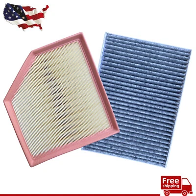 NEW Combo Set Air & Carbon Cabin Filters Fits For Volvo S60 S80 XC60 XC70 - Изображение 1 из 4