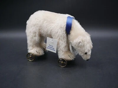 STEIFF Eisbär auf Rädern limitiert EAN 420177 aus 1999 Replica Sammlerstück - Bild 1 von 4