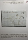 1863 London England Letter Sheet Cover To New York USA Via SS Arabia