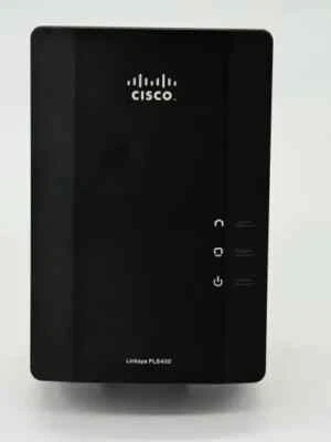 Extensor de cable Ethernet CISCO Linksys Powerline PLS400 Foto 1 de 3