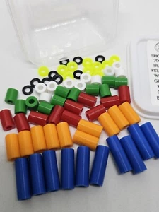 Mudboss RC Shock Internal Limiters (3mm Shock Shaft) (70pcs) 7 different colors - Picture 1 of 6