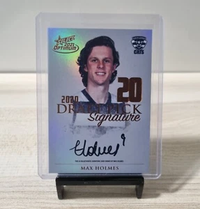 Max Holmes DPS Draft Pick Signature Copper - 2021 Select AFL Optimum - 30/170 - Picture 1 of 2