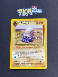 Juego de cartas coleccionables Pokémon Omanyte Neo Discovery 60/75 LP regular. - Imagen 1 de 3