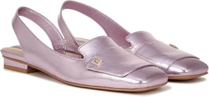 Franco Sarto Women’s Teagan Slingback Ballet Flats Metallic Pink 5M - Picture 1 of 5