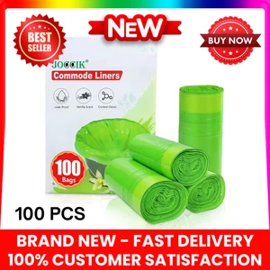 Kommodeneinlagen für Nachttischkommode Vanilleduft 100 Stück Einwegbeutel Univer - Bild 1 von 7