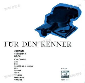Yehudi Menuhin, Sebastian Bach - Sonate Nr. 4 D-Moll Für Violine Solo 7in '* - Picture 1 of 1