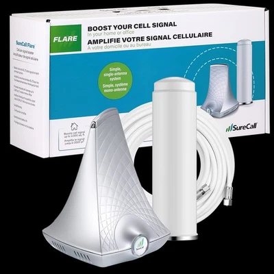 SureCall SC-POLY-DT-O-KIT 4G  Cell Phone Signal Booster Omni Antenna 3.0 Flare - image 1 of 4