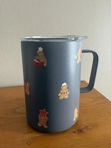 Starbucks Holiday Christmas 2025 Gingerbread Stainless Steel Tumbler Mug 16 oz - Picture 1 of 6