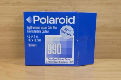 Polaroid 990  Image Instant Film – 20 Photos( 2 packs)  Expired 07/2001 / Sealed - Image 1 of 4
