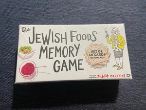 The Jewish Foods Memory Game - Cards By Tablet - NEW SEALED - Imagen 1 de 3