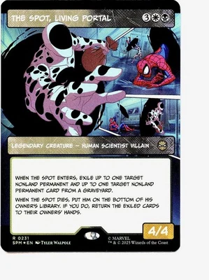 Marvel's Spider-Man #231 The Spot, Living Portal (Borderless) FOIL - Image 1 of 2