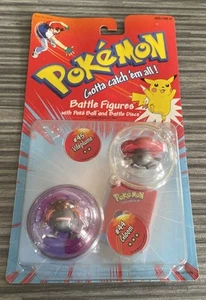 Figuras de batalla Pokémon Poke Ball y discos de batalla Hasbro - Imagen 1 de 3