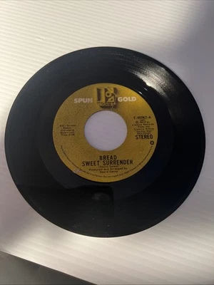 BREAD * 45 * The Guitar Man / Sweet Surrender * Vinyl Great! - Image 1 of 4