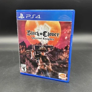 Black Clover Quarter Knights (Sony PlayStation PS4, 2018) Limpio, Probado - Imagen 1 de 4