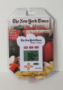 New York Times Recipe Master NUOVO SIGILLATO elettronico portatile oltre 1.000+ ricette - Foto 1 di 6