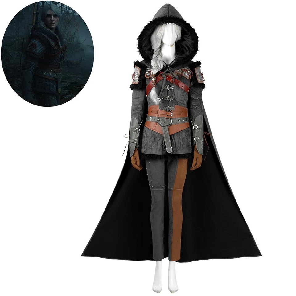 Cirilla Fiona Elen Riannon Costume The Witcher IV Cosplay Suit - Image 1 of 4