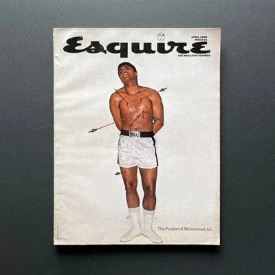 April 1968 Esquire Magazine • The Passion of Muhammad Ali • George Lois • Soul Foto 1 de 4